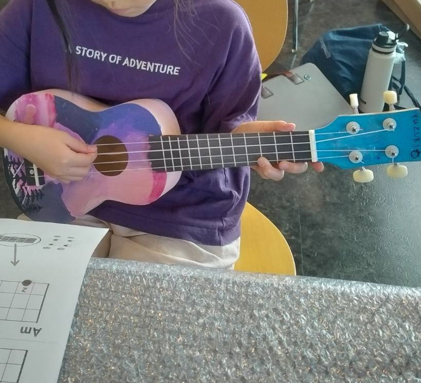 ウクレレに挑戦！
